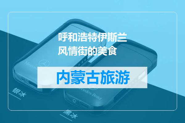 呼和浩特伊斯兰风情街的美食